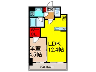 ソルテラスOSAKA　EAST　GATEの物件間取画像